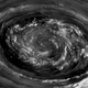 Illustration for article titled An absolutely incredible raw image of Saturn’s swirling north pole